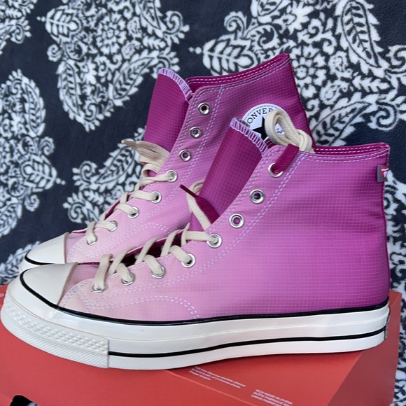 Converse Chuck Taylor 70 Hi Rose Maroon/Naples MEN`S - Picture 8 of 16